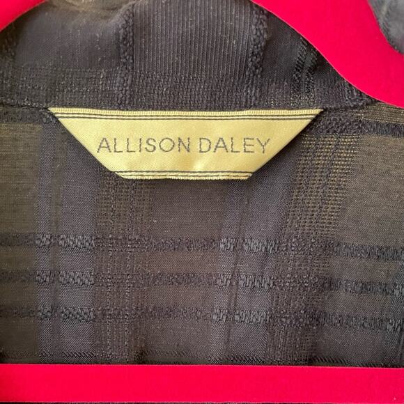 Blue Ladies Button Down Allison Daley - Picture 3 of 8
